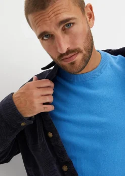 Feinstrickpullover aus weichem Baumwollmix|bonprix Clearance