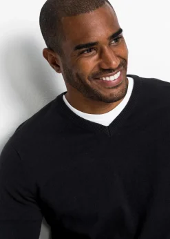 Feinstrickpullover aus weichem Baumwollmix|bonprix New