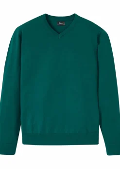 Feinstrickpullover aus weichem Baumwollmix|bonprix Outlet