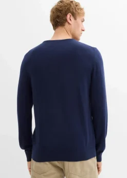 Feinstrickpullover mit edler Merinowolle|bonprix New