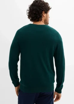 Feinstrickpullover mit edler Merinowolle|bonprix Outlet