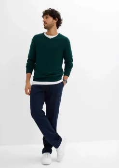 Feinstrickpullover mit edler Merinowolle|bonprix Outlet