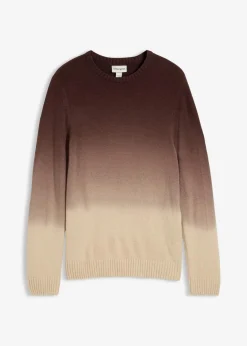 Feinstrickpullover mit Farbverlauf|bonprix Outlet