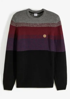 Feinstrickpullover mit Farbverlauf|bonprix