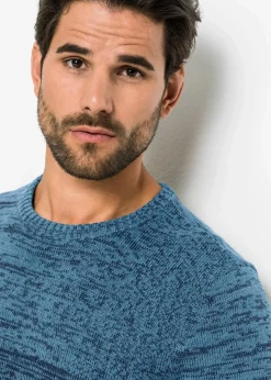 Feinstrickpullover mit Komfortschnitt aus weichem Baumwollmix|bonprix Hot