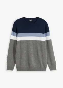 Feinstrickpullover mit reiner Baumwolle|bonprix Best
