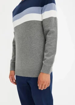 Feinstrickpullover mit reiner Baumwolle|bonprix Best