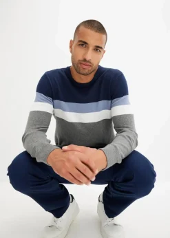 Feinstrickpullover mit reiner Baumwolle|bonprix Best