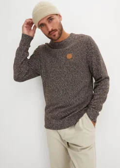 Feinstrickpullover mit reiner Baumwolle|bonprix
