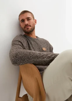 Feinstrickpullover mit reiner Baumwolle|bonprix