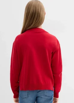 Feinstrickpullover mit Schleifendetails|bonprix Online