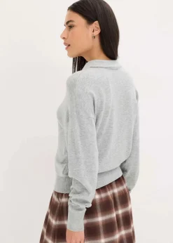 Feinstrickpullover mit Viskose|bonprix Online