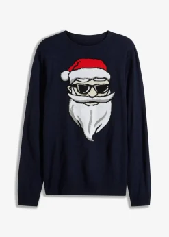 Feinstrickpullover mit Weihnachtsmotiv|bonprix Sale