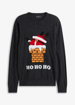 Feinstrickpullover mit Weihnachtsmotiv|bonprix Clearance