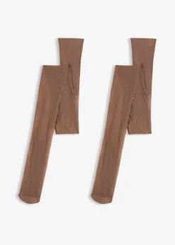bonprix Wäsche·Socken & Strumpfhosen|Socken & Strumpfhosen|Feinstrumpfhose 20 DEN (2er Pack) hellbraun
