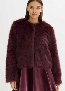 Fellimitat-Jacke|bonprix New