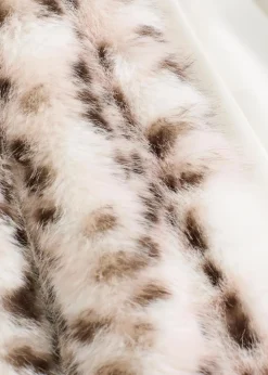 bonprix Bekleidung·Hosen|Jacken & Mäntel|Fellimitat-Jacke creme animal