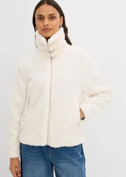 Fellimitat-Jacke aus Teddyfleece|bonprix Online