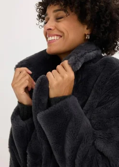 Fellimitat-Mantel|bonprix Clearance