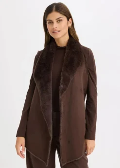 Fellimitat-Weste|bonprix Clearance