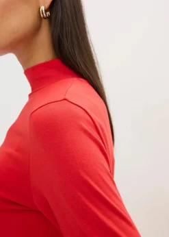 Figurbetontes Langarmshirt|bonprix