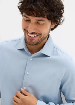 Flanell-Businesshemd aus reiner Baumwolle, Slim Fit|bonprix Best