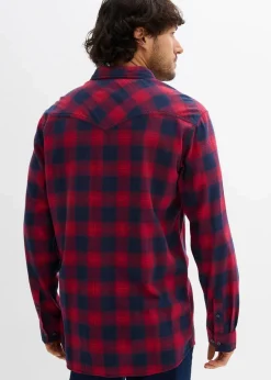 Flanellhemd aus reiner Baumwolle|bonprix Outlet