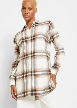 Flanellhemd aus reiner Baumwolle|bonprix Discount
