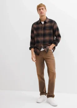 Flanellhemd aus reiner Baumwolle|bonprix