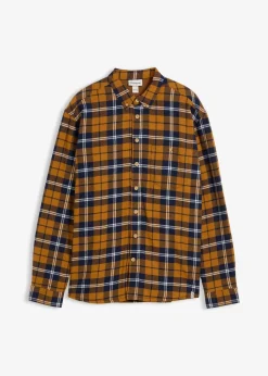 Flanellhemd mit wärmendem Fleecefutter|bonprix Best