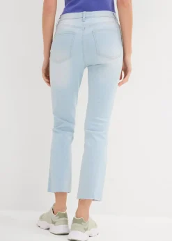 Flared Jeans High Waist, cropped|bonprix Clearance