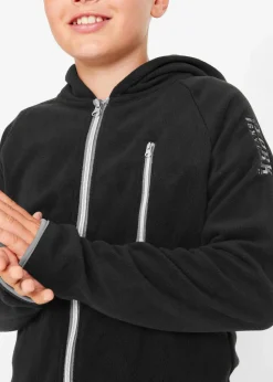 Fleecejacke mit Kontrastdetails|bonprix Outlet