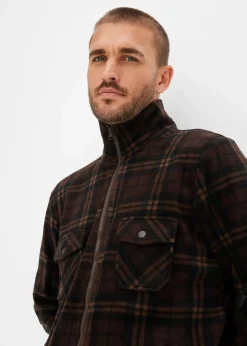 Fleecejacke mit Stehkragen|bonprix