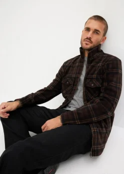 Fleecejacke mit Stehkragen|bonprix