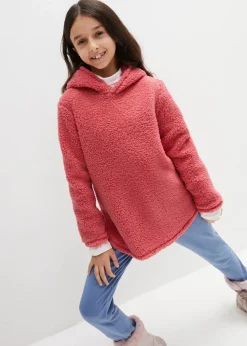 bonprix Mädchen 9-16 Jahre·Sweat & Strick|Fleecepullover pastellrose