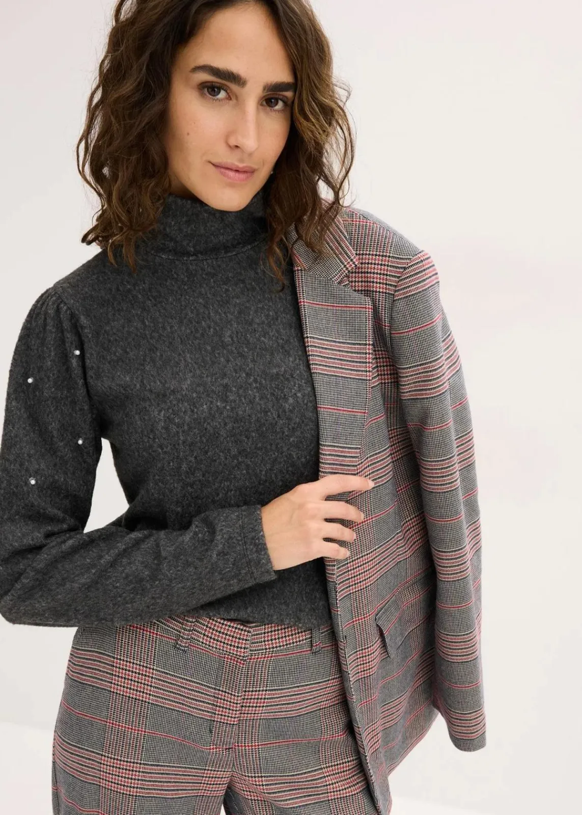 Fleeceshirt aus fließendem Viskose-Mix|bonprix Best