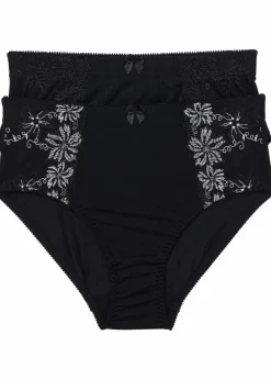 Formslip mit Stickerei (2er Pack)|bonprix Best