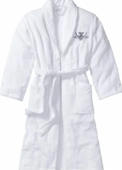 bonprix Basics|Bademäntel|Frottee Bademantel weiß