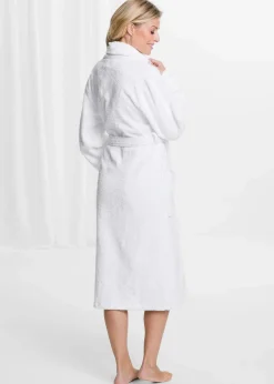 bonprix Basics|Bademäntel|Frottee Bademantel weiß