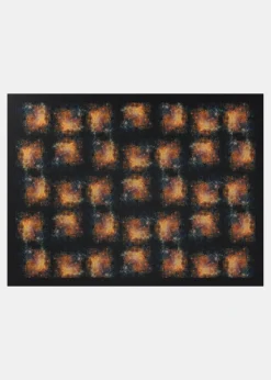 bonprix Fußmatten|Fußmatten|Fußmatte mit geometrischem Design schwarz/braun bedruckt