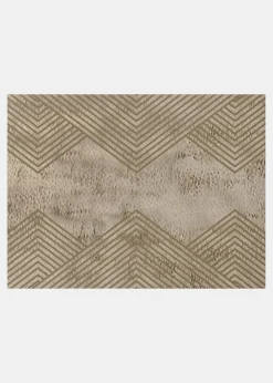 bonprix Fußmatten|Fußmatten|Fußmatte mit graphischem Design grau bedruckt