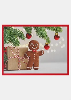 bonprix Fußmatten|Fußmatten|Fußmatte mit weihnachtlichem Motiv rot