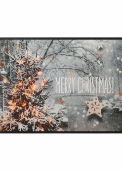 Fußmatte mit weihnachtlichem Statement|bonprix Sale
