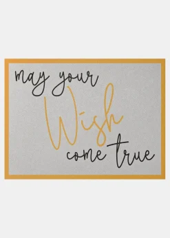 Fußmatte mit weihnachtlichem Statement|bonprix Hot