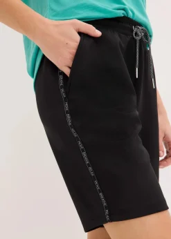 bonprix Bekleidung·Outdoorbekleidung|Bekleidung·Sweat|Funktions- Sportshorts, schnelltrocknend schwarz