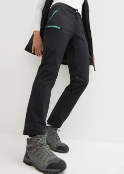 bonprix Bekleidung·Jumpsuits|Bekleidung·Sweat|Funktionshose mit Komfortbund, wasserabweisend schwarz