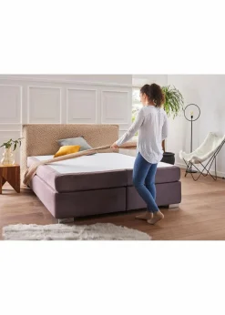 bpc living bonprix collection Hussen & Sofaüberwürfe|GAICO Husse für Boxspringbetten creme