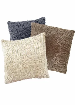 bpc living bonprix collection Hussen & Sofaüberwürfe|GAICO Husse mit Crincle Design creme