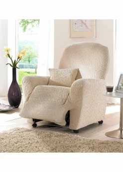 bpc living bonprix collection Hussen & Sofaüberwürfe|GAICO Husse mit Crincle Design creme