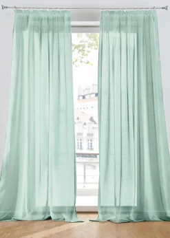 Gardine aus feiner Batist Struktur (1er Pack)|bpc living bonprix collection Best